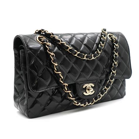 chanel bag quilted black